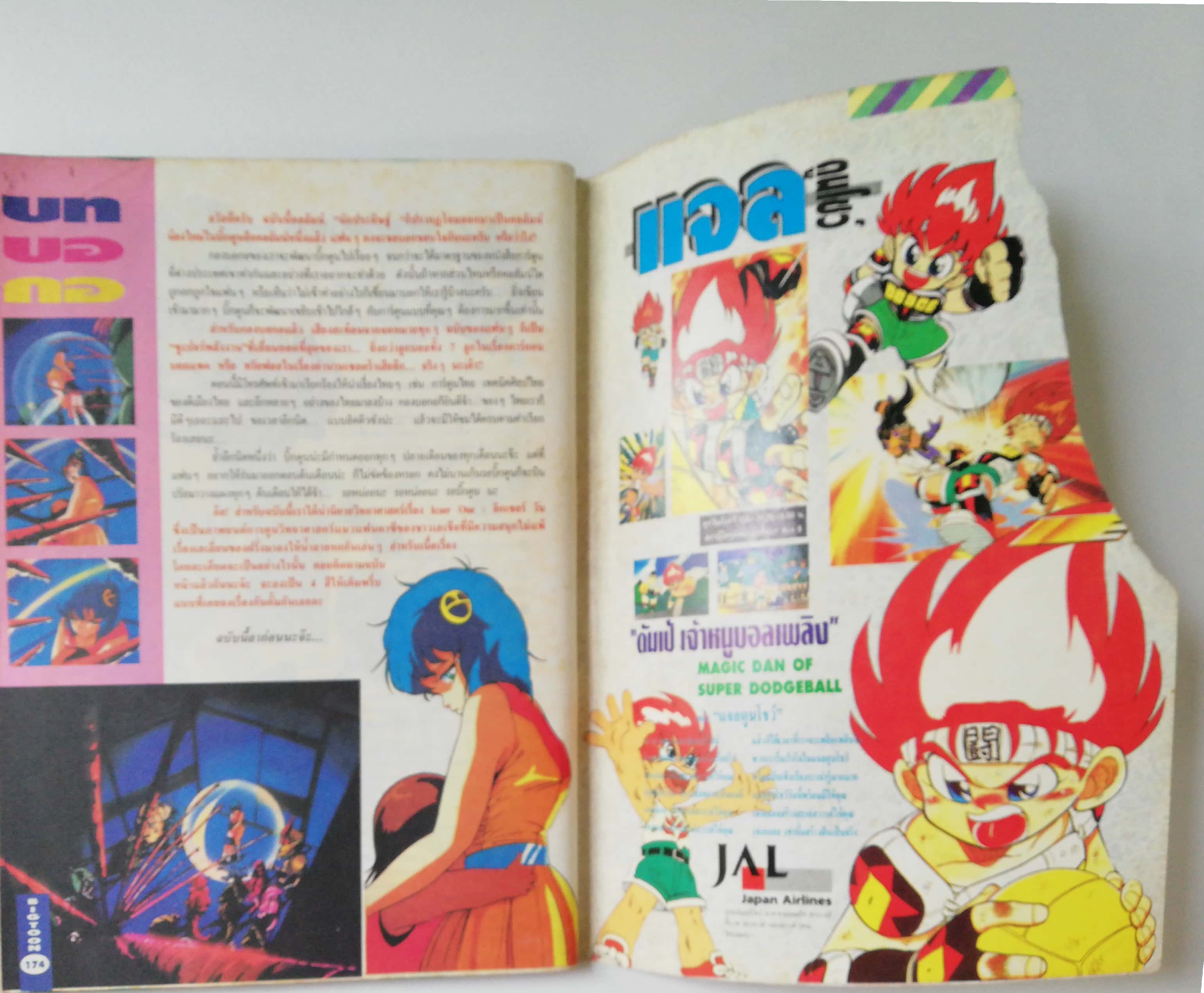 นิตยสารเกาา บิ๊กตูน Bigtoon ปีที่ 2 ฉบับที่20 ประจำเดือนตุลาคม 2535 **, ปกกลังขาดตามภาพ-อิ๊กเซอร์ วัน สงครามพิทักษ์โลก -เคล็ดลับการทำโมเดล -ดวงดาวแห่งสัตว์โลกผู้น่ารัก -มาชิน ซาก้า -เกม: เจ้าหนูบอลเพลิง -หมาจิ้งจอก vs แร๊กคูน อีกที