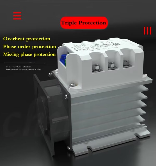 ซอฟสตาร์ท มอเตอร์ไฟฟ้า 380Vac 5000w