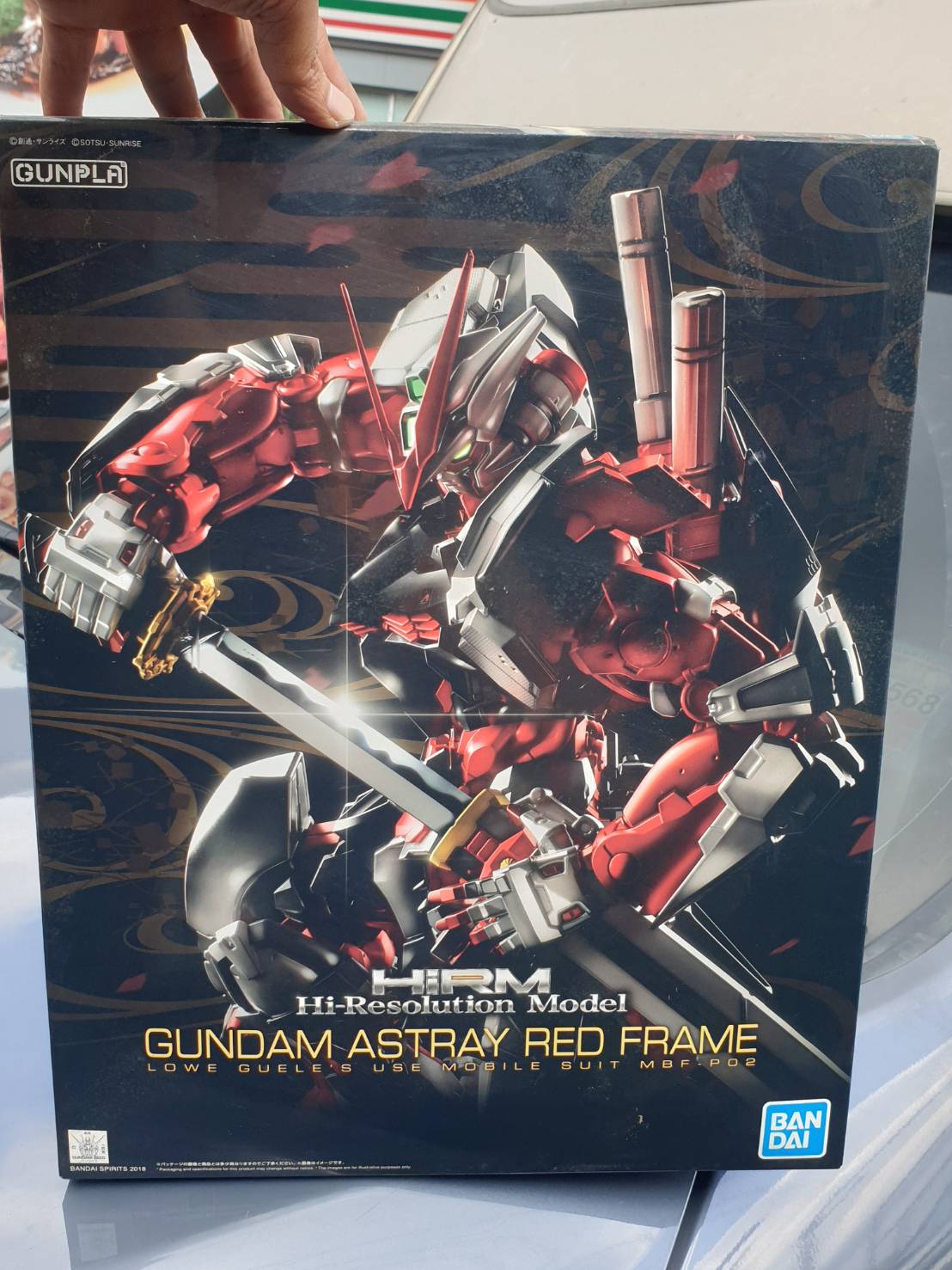 High-Resolution Model Gundam Astray Red Frame (1/100)