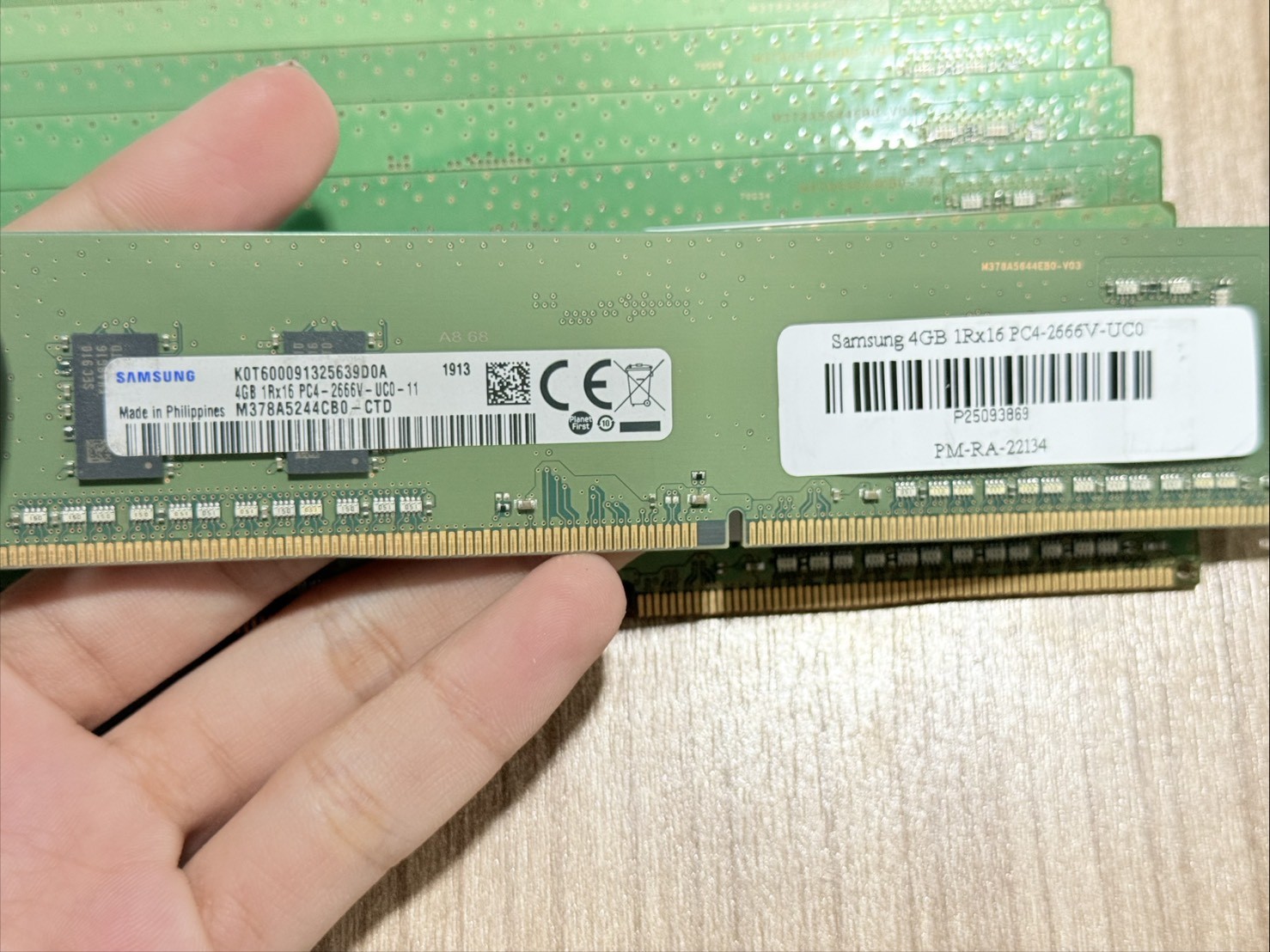 Ram Samsung 4GB 1Rx16 PC4-2666V-UC0