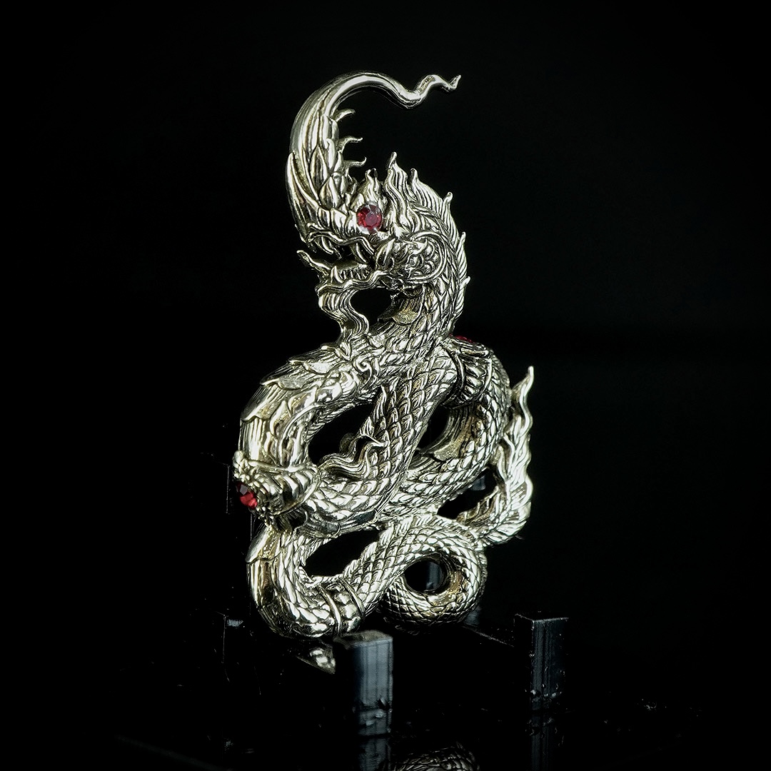 องค์พญานาค สยามนาคา เนื้อทองขาว