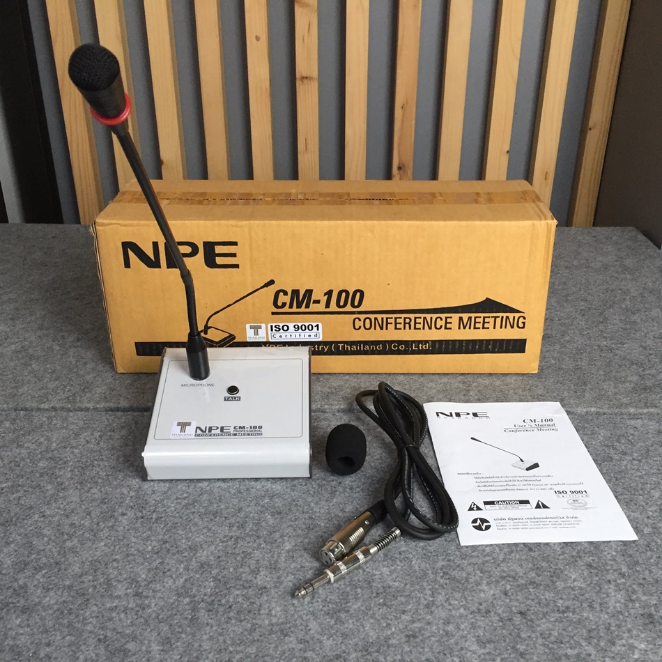 NPE CM-100 ไมค์ตั้งโต๊ะ Desk-Top Microphone