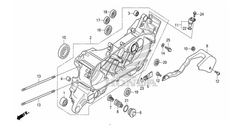 สมุดภาพอะไหล่แท้ฮอนด้าAT คลิก125ไอปี12(ตัวอย่าง/ไม่ได้ขาย)