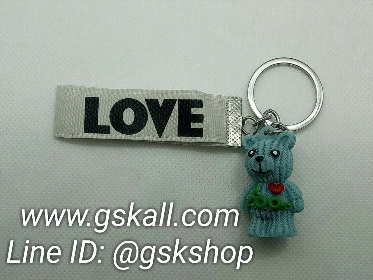 พวงกุญแจหมีLOVE เหมาะสำหรับทุกวัย