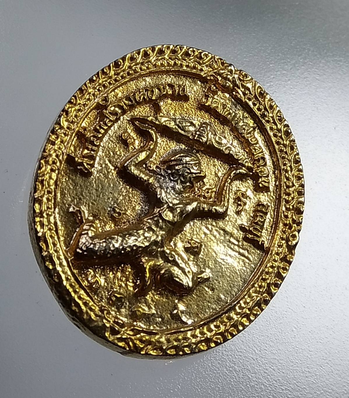 A735 หลวงพ่อบุญมี วัดเขาสมอคอน จ.ลพบุรี ที่ระลึกสร้างหนุมาน ปี2538