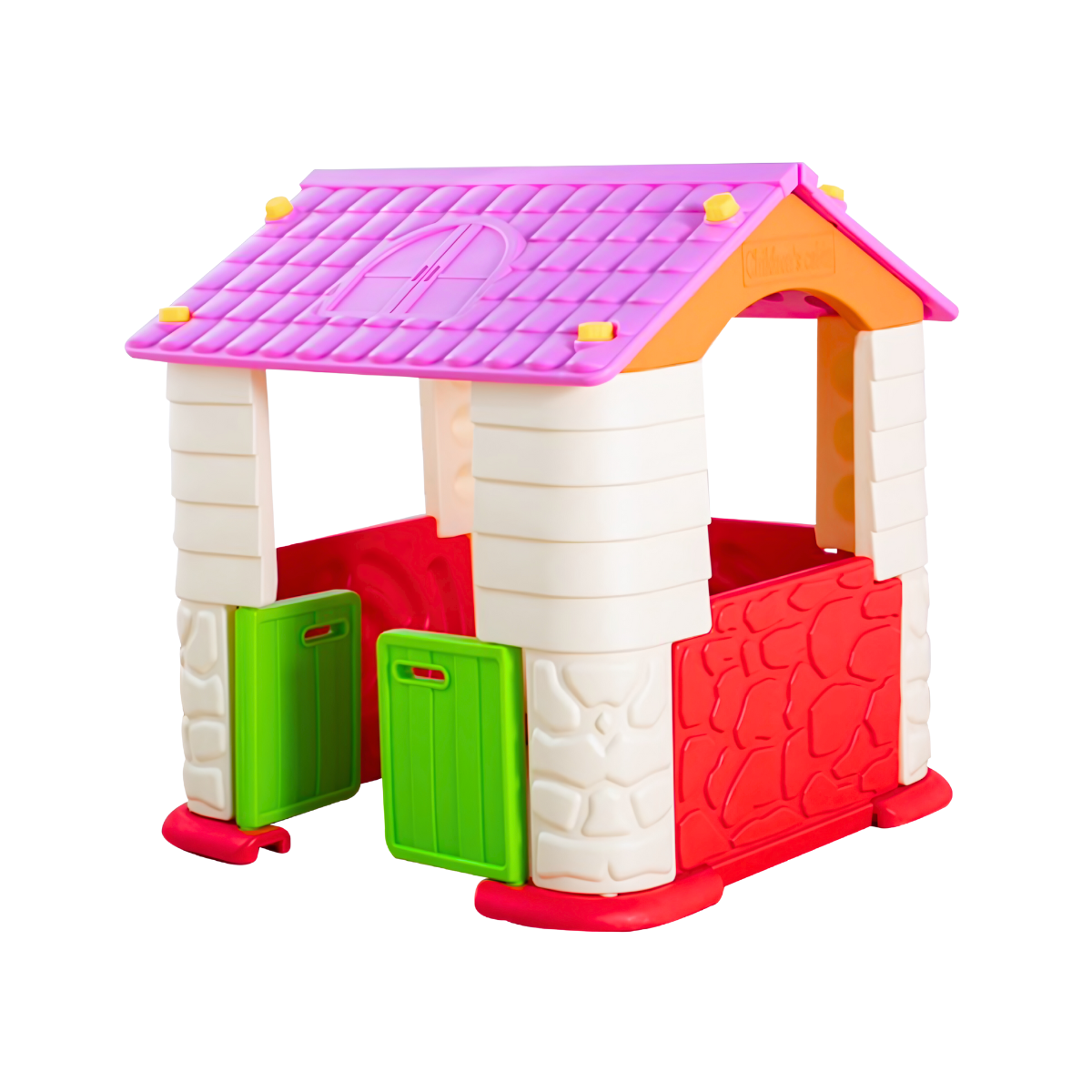 บ้านของเล่น บ้านสุขสันต์สีชมพู Play House Happy House Pink
