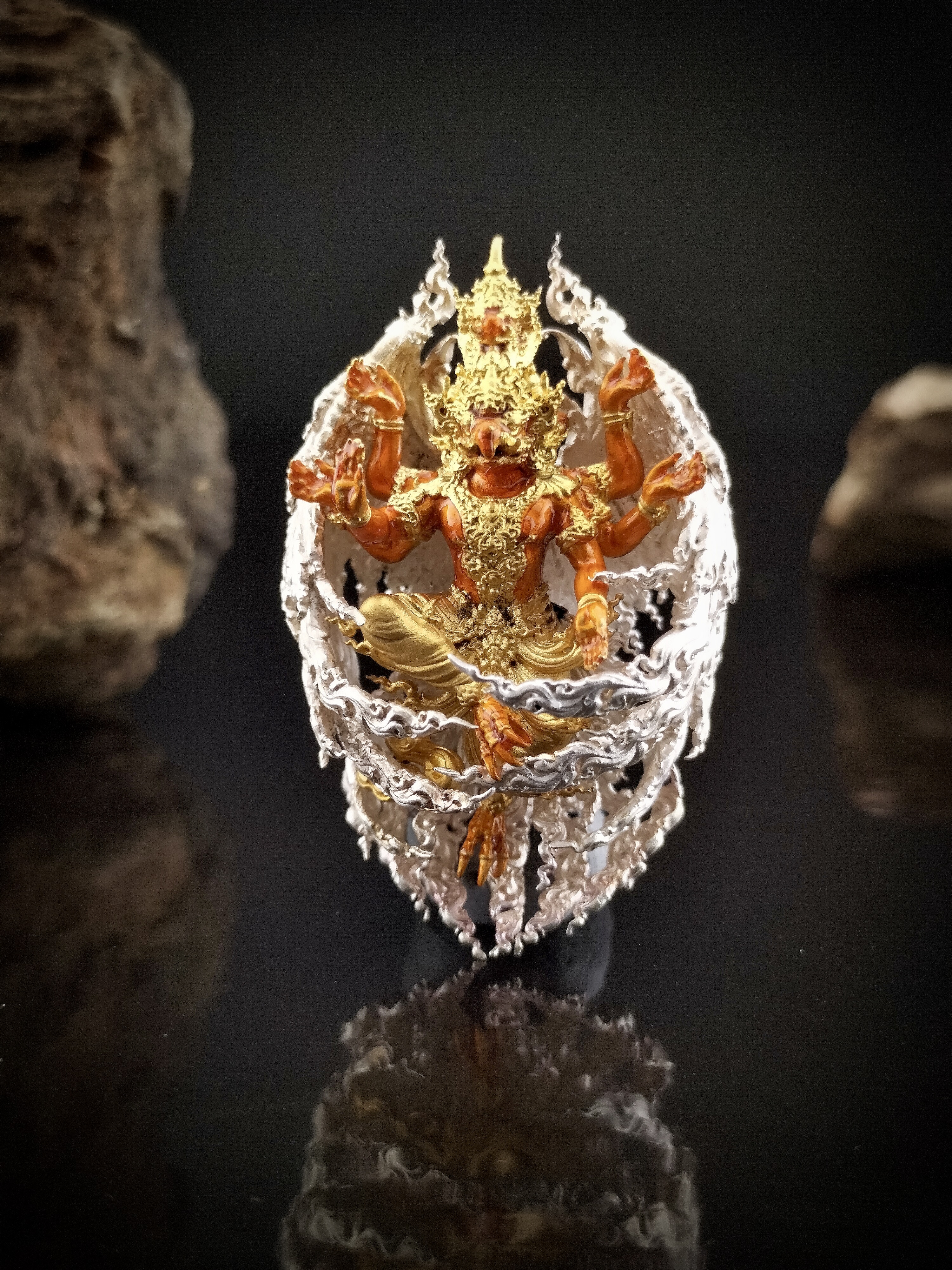 พญาครุฑสุบรรณนาฏราช ปางประทานพร