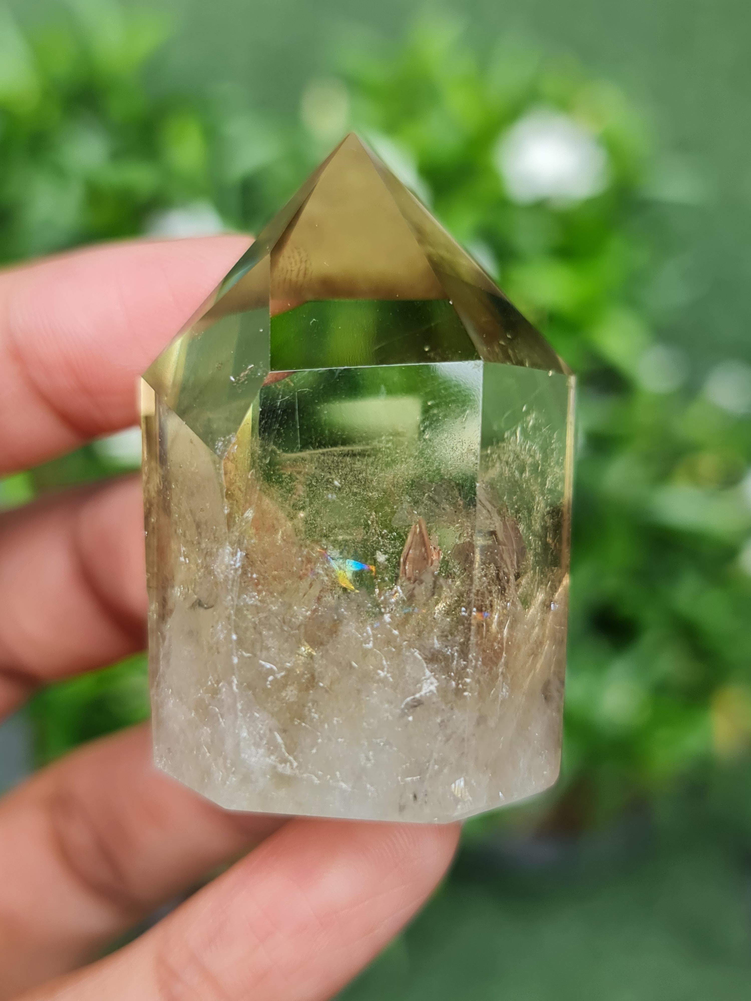 ก้อน ผลึก ซิทริน Citrine 245.80 กะรัต (Cts.) พลอยแท้ อัญมณีมงคลประจําวันเกิด เครื่องประดับพลอย