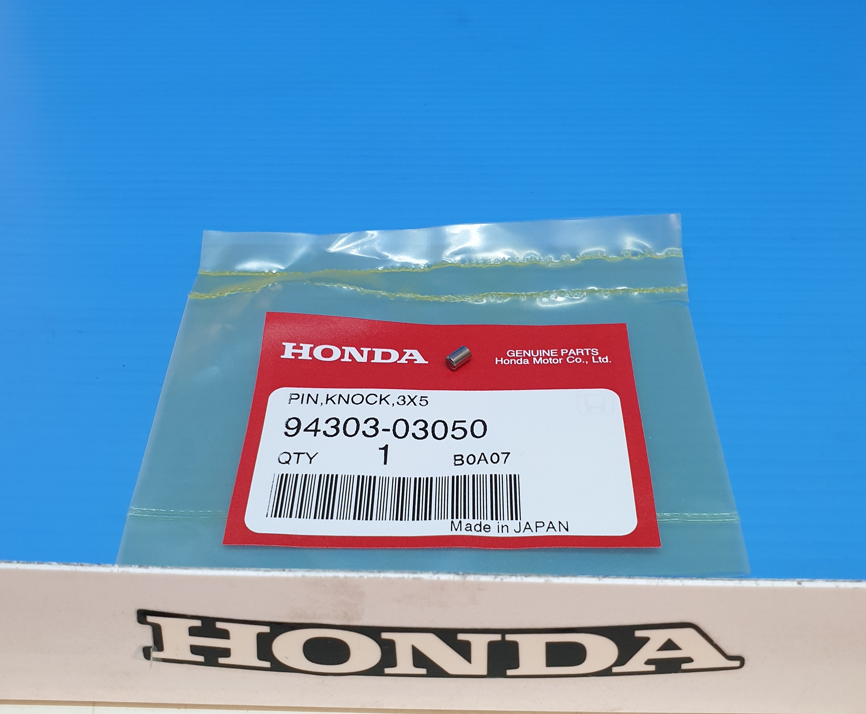 สลักเฟืองปั๊มน้ำมันเครื่อง เวฟ125S,R,T,C(ปี2001-10)/ดรีม125,M/เวฟ110ไอ(ปี2021-25)/เวฟ125ไอ(ปี2023-25)