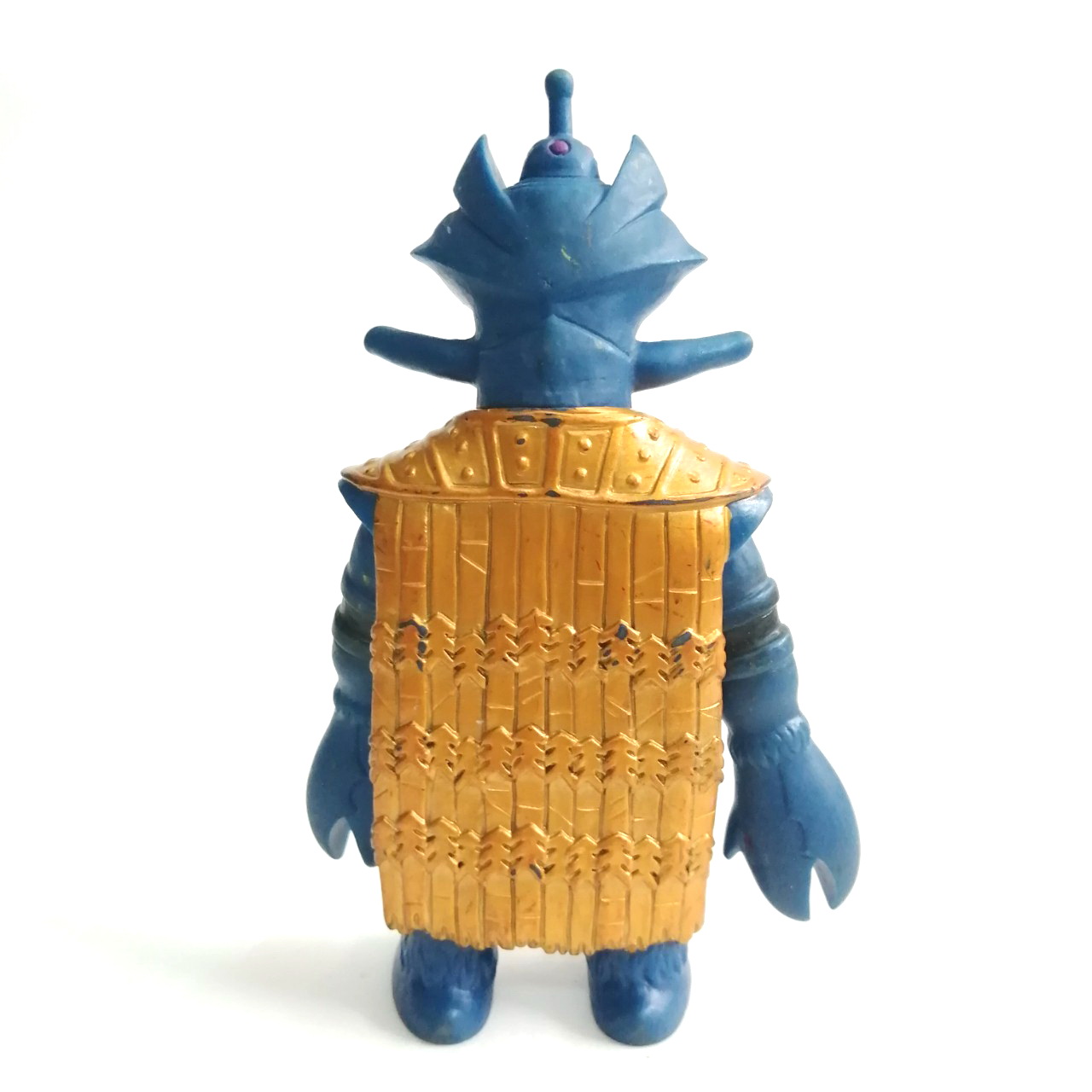 ซอฟ 6.5 นิ้ว **มีรอยใต้เท้าเล็กน้อย ขนาดตามรูป มนุษย์ดาว เทมเพอเรอร์ Bandai china 1991,จากอุลตร้าแมนทาโร่ สภาพดี มีรอยบ้าง