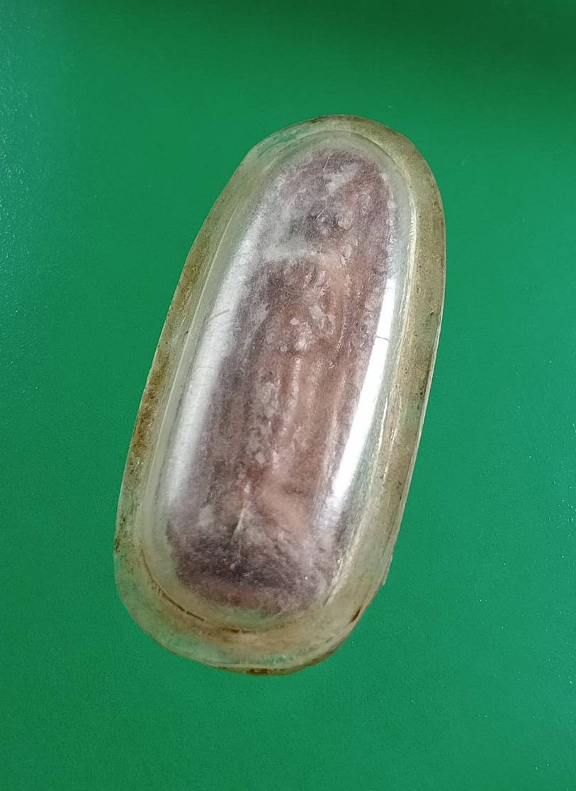 ผ3015 พระลีลา ข้างเม็ดไข่ปลา เนื้อดิน ไม่ทราบที่