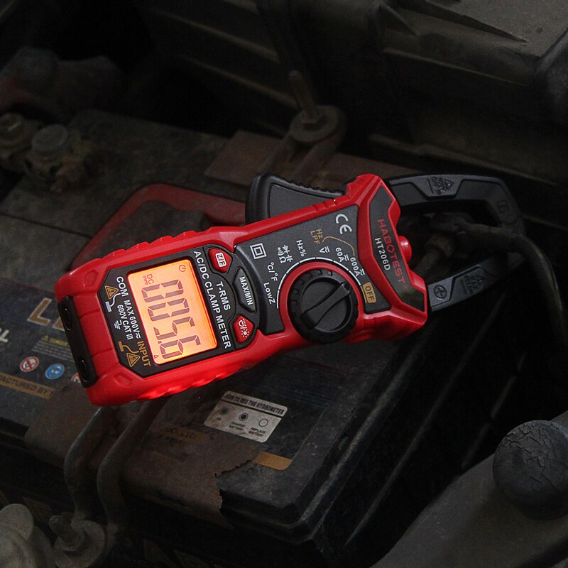 ดิจิตอลแคลมป์มิเตอร์ AC/DC 600A HABOTEST รุ่น HT206D