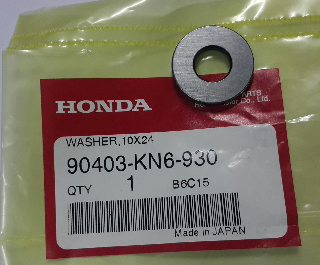 แหวนรองน๊อตจานไฟ เวฟ100,110/ เวฟ110ไอ/ดรีม110ไอ