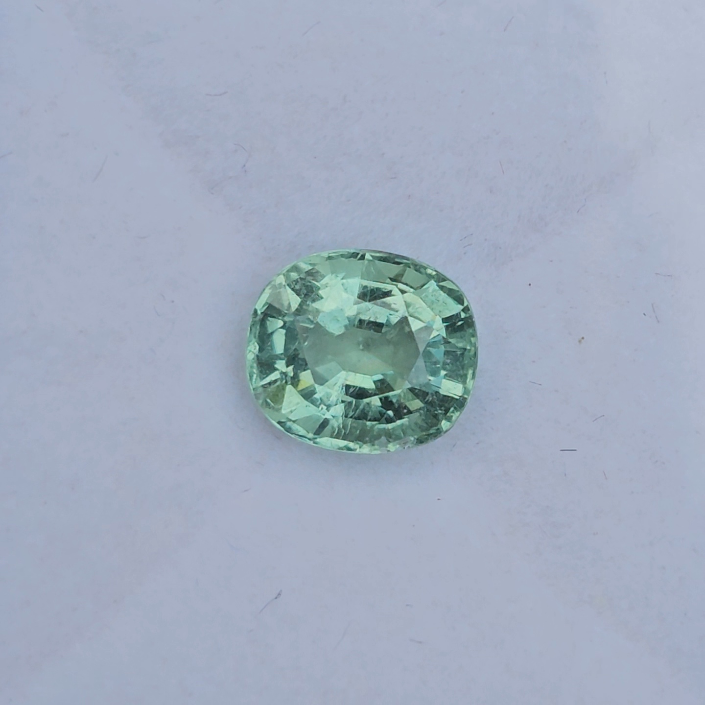พลอยทัวร์มารีน (Tourmaline) 3.69 กะรัต (Cts.) พร้อมใบเซอร์ อัญมณีมงคลประจําวันเกิด เครื่องประดับพลอย