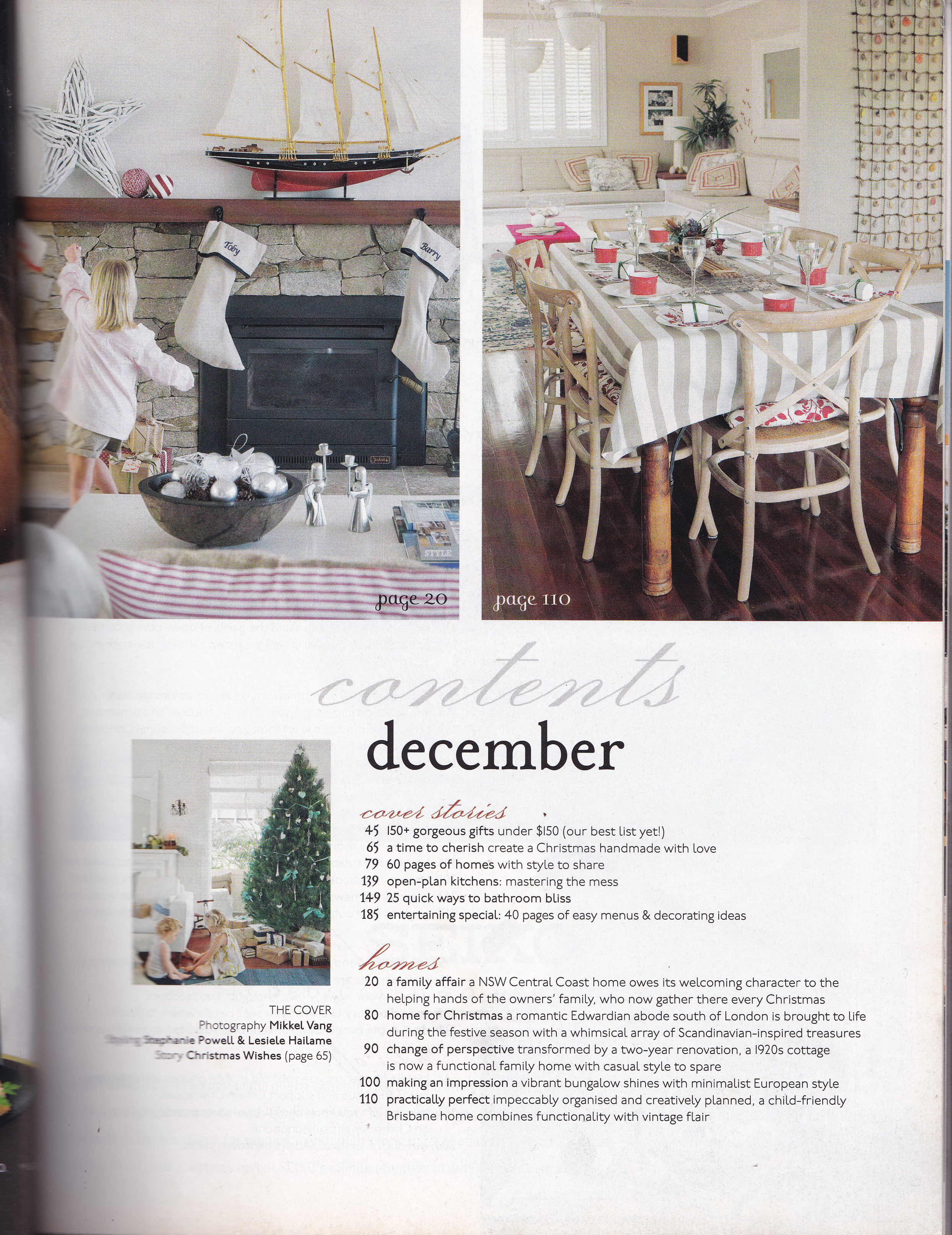 ขายนิตยสารแต่งบ้านเก่า entertaining special: 40 pages of easy menus &decorating ideas, Australian Home beautiful,A Time to Cherish,create a Christmas handmade with Love, menus for every table,simple outdoor style,easy Christmas roasts,60 pages of homes wi