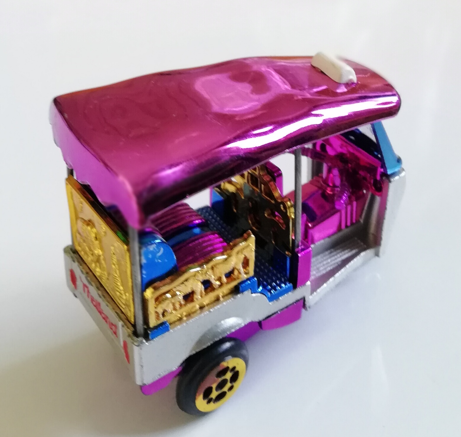 Tuk tuk Thailand, Bangkok taxi souvenir collectible die cast toy model