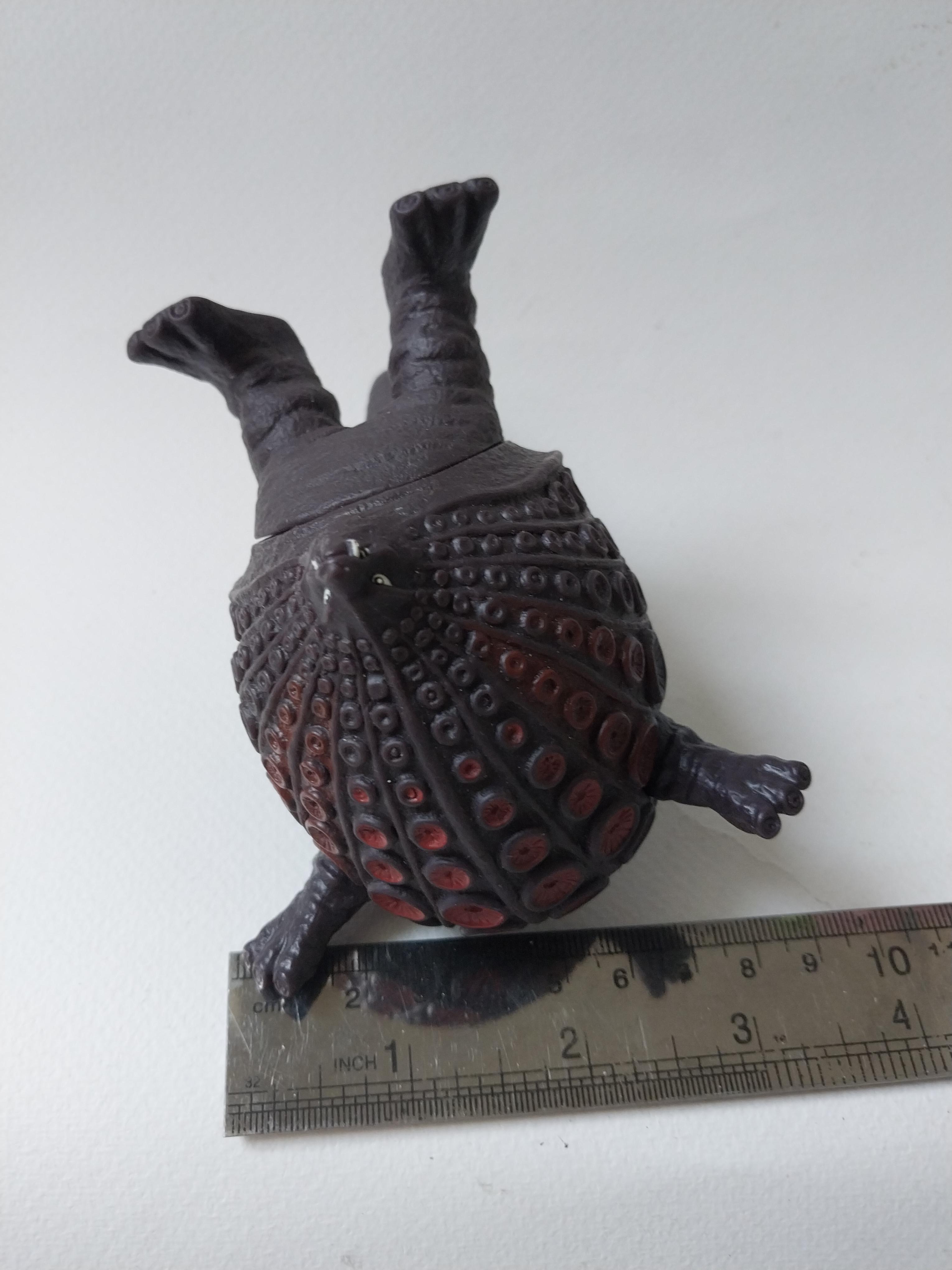 มีหลายภาพ,ซอฟ4นิ้ว สัตว์ประหลาด ทัคคอง จากอุลตร้าแมนแจ๊ค มือสอง สภาพดี ขนาดตามรูป