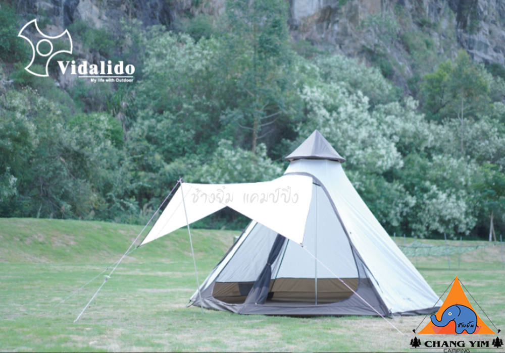 เต็นท์ Vidalido Teepee indian tent (4-6 คน)