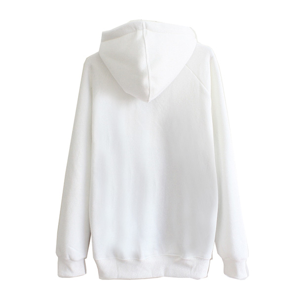 เสื้อสเวตเตอร์กันหนาว มีฮู้ด พิมพ์ลายแมว (12330H)