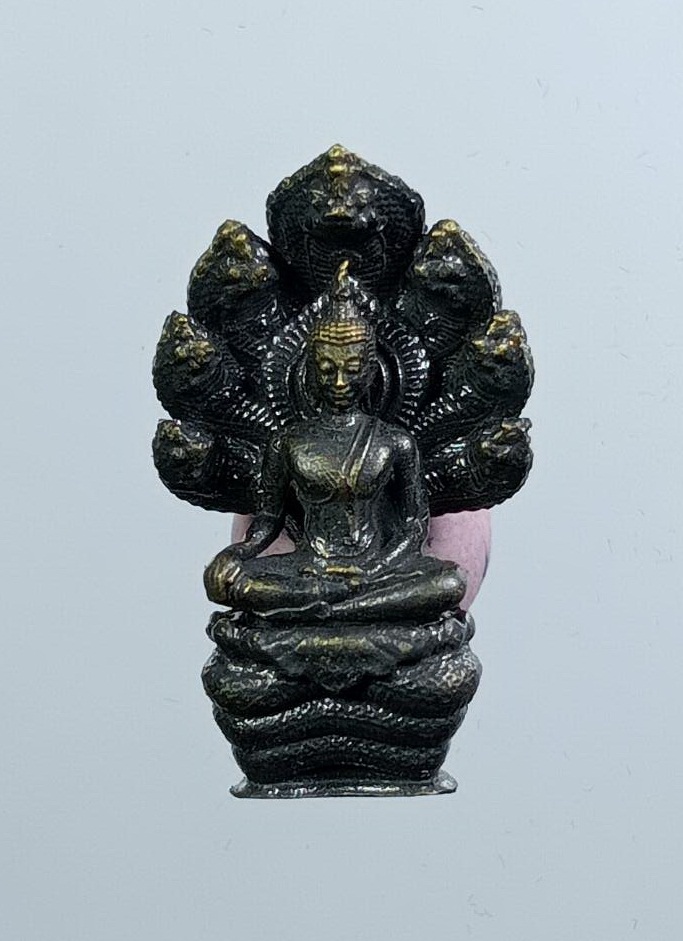 ก882 รูปหล่อพระนาคปรก น้อมถวายเป็นพุทธบูชา เสก ศิลปะไทย