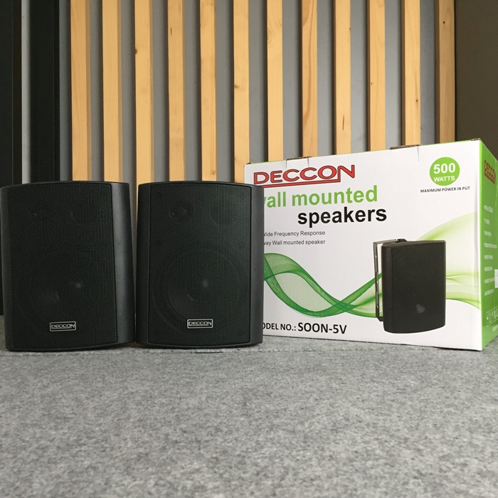 DECCON SOON-5V ตู้ลำโพง5มีLINE+ขาแขวน