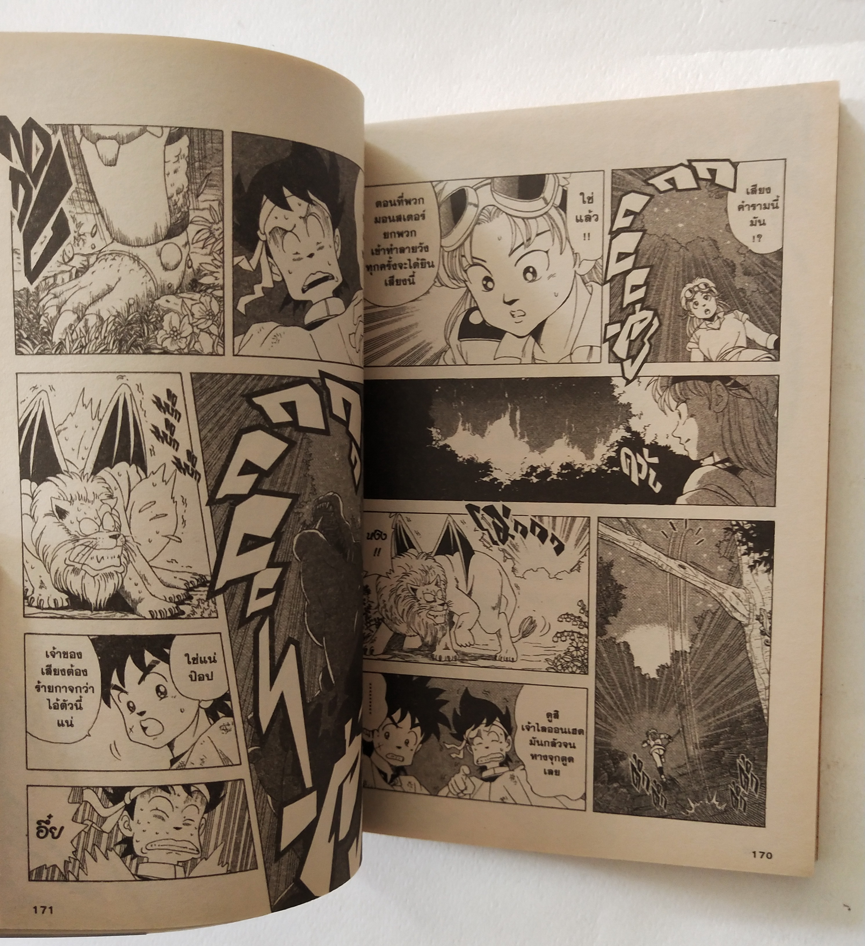 หนังสือการ์ตูนญี่ปุ่นเก่าจาก Siam Inter Comics, ไดตะลุยแดนเวทย์มนต์เล่มที่ 2 เรื่องโดย ริคุ ซันโจ ภาพโดย โคจิ อินาดะ ฉบับปรับปรุงใหม่