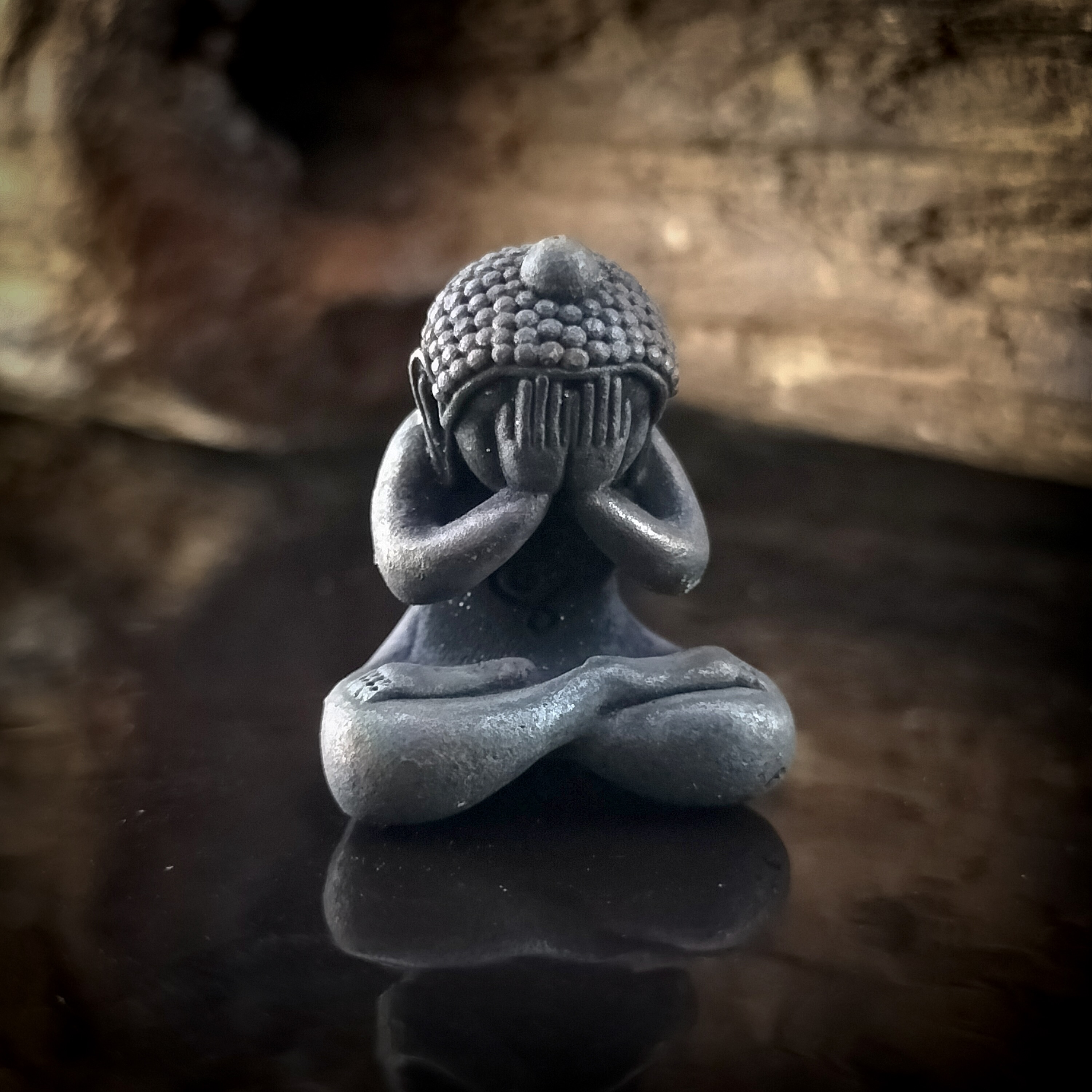 พระปิดตาพญาบังบด อุดว่านเครือร้อยปลา (หลวงปู่มี ฐิตสาโล วัดโพนทอง อายุ112ปี)