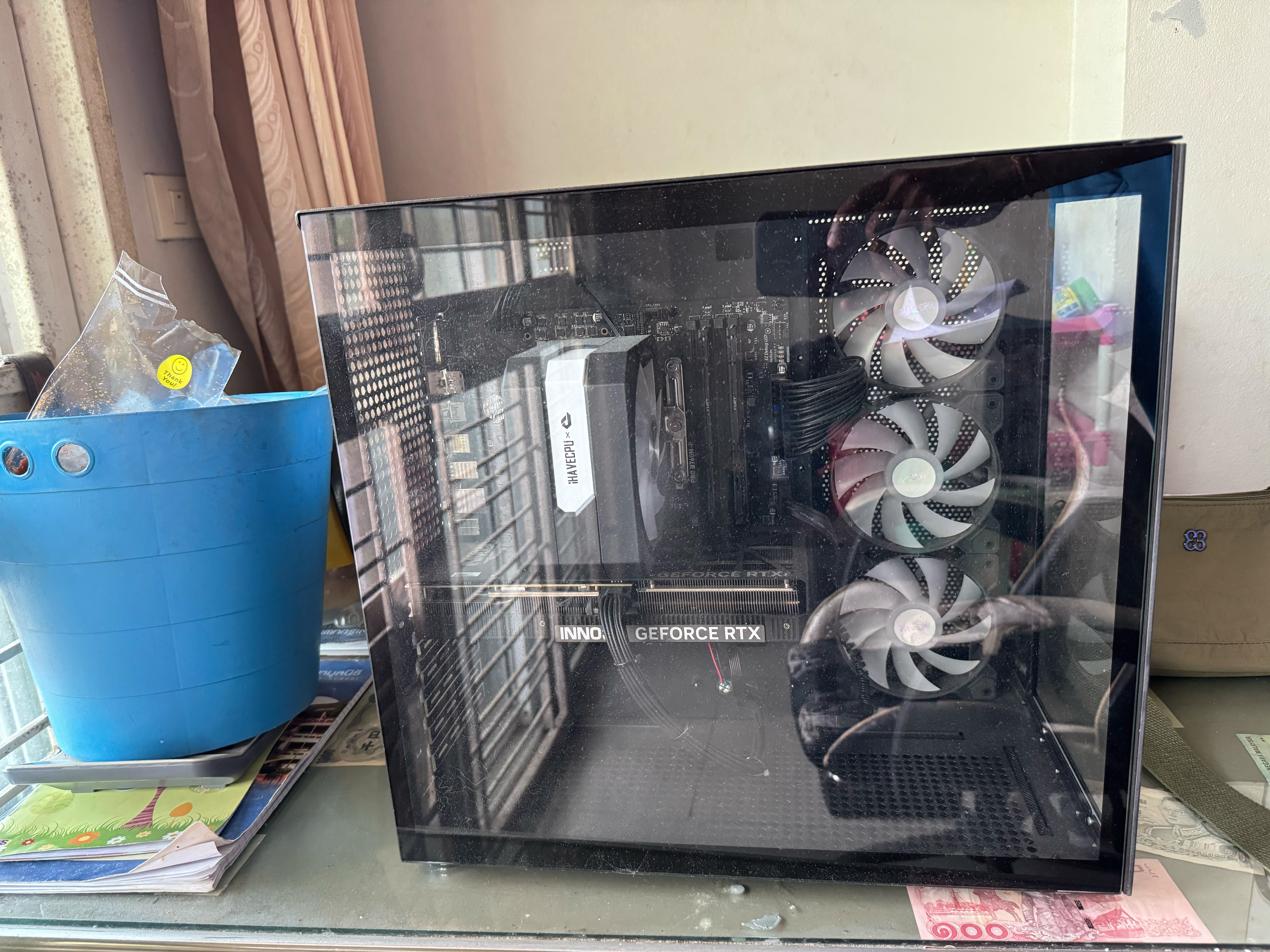 คอมประกอบ i5-14400F Ram 32 GB SSD 1 TB Rtx 5070 12GB