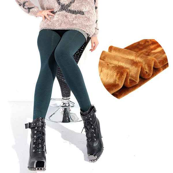 เลกกิ้งกันหนาวรุ่นหนาซับแคชเมียร์หนานุ่ม ใส่ติดลบได้ชัวร์ (11715L)