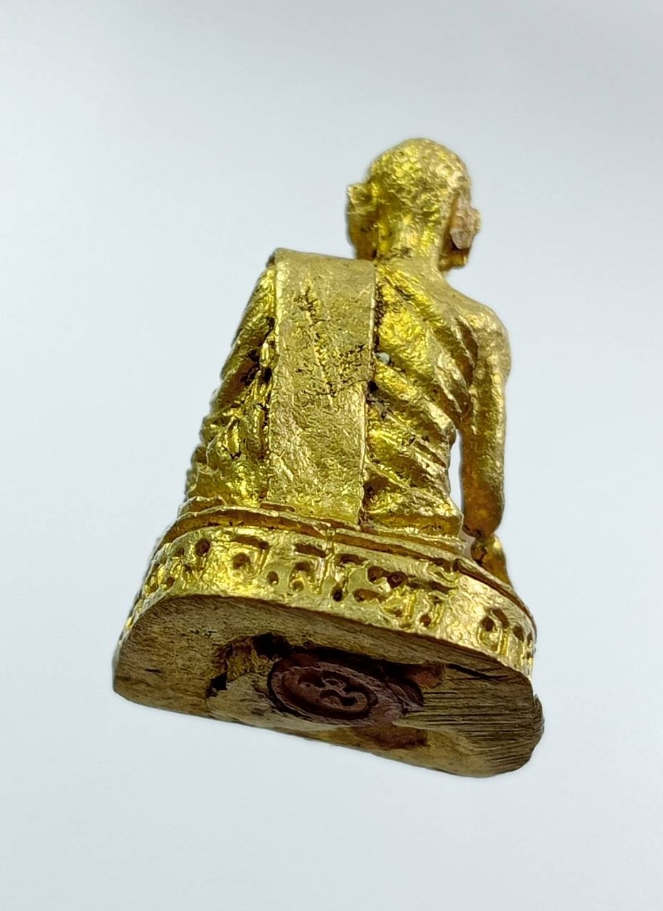 ก858 รูปหล่อ พระครูสรนันทโศภิต วัดภิบาลวังม่วง จ.สระบุรี