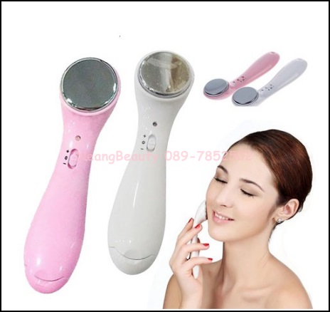 เครื่องนวดหน้าไอออนนิค ทำความสะอาดผิว และบำรุงผิวหน้า Facial Massager พกพาง่าย การันตีเคลม**