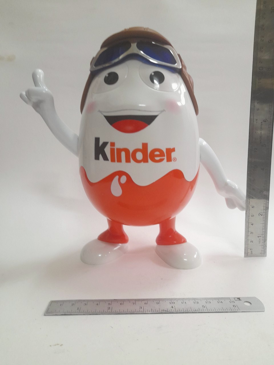 มีหลายภาพ, ตุ๊กตามาสค็อตรูปไข่ตัวKinder สำหรับใส่ขนม Kinder Joy ตัวใหญ่ ขนาดตามภาพ