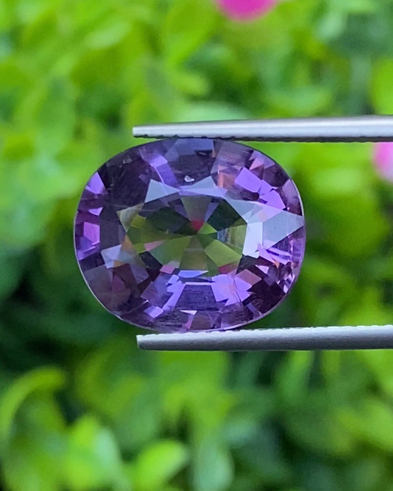 พลอย อเมทิส Amethyst 7.63 กะรัต (Cts.)