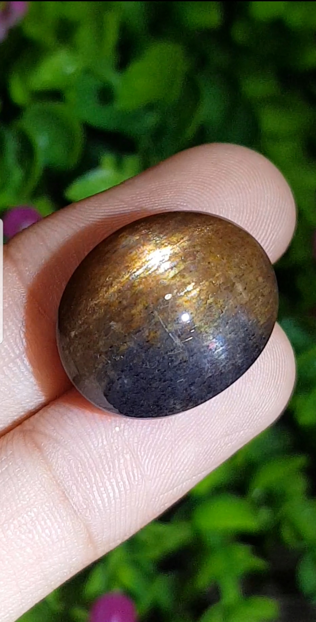 พลอย ซันสโตน Sunstone 27.93 กะรัต (Cts.) พลอยแท้ อัญมณีมงคลประจําวันเกิด เครื่องประดับพลอย