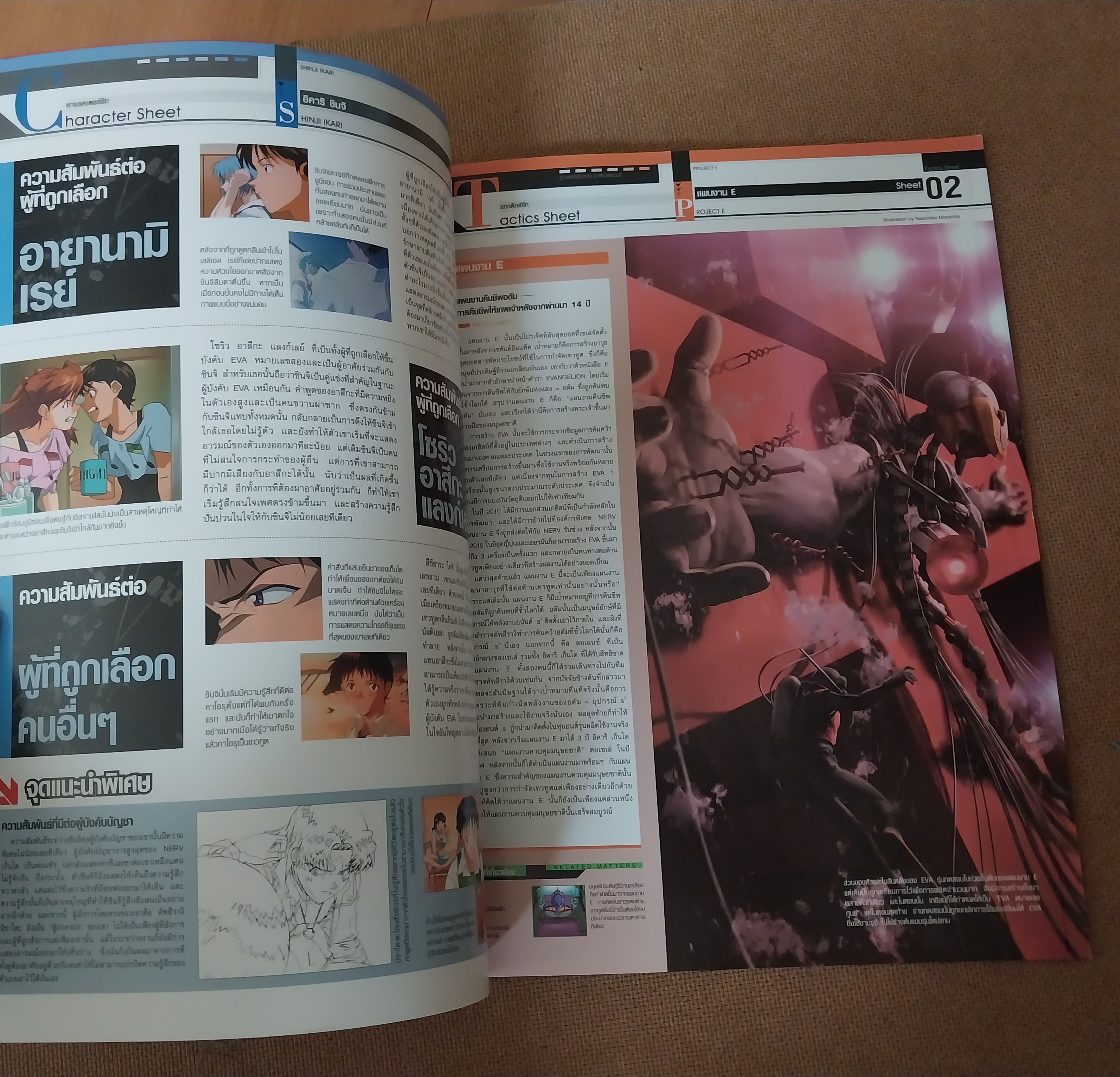 นิตยสารการ์ตูนเก่า อีวานเกเลี่ยนฉบับที่ 2 สารานุกรมสำหรับแฟนพันธุ์แท้อีวานเกเลี่ยน Evangelion ราคาปก 90 บาท