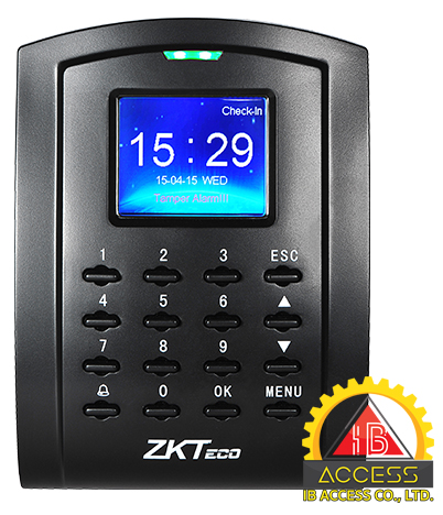 เครื่องทาบบัตร ยี่ห้อ ZKTeco รุ่น SC105 รองรับระบบ Access Control