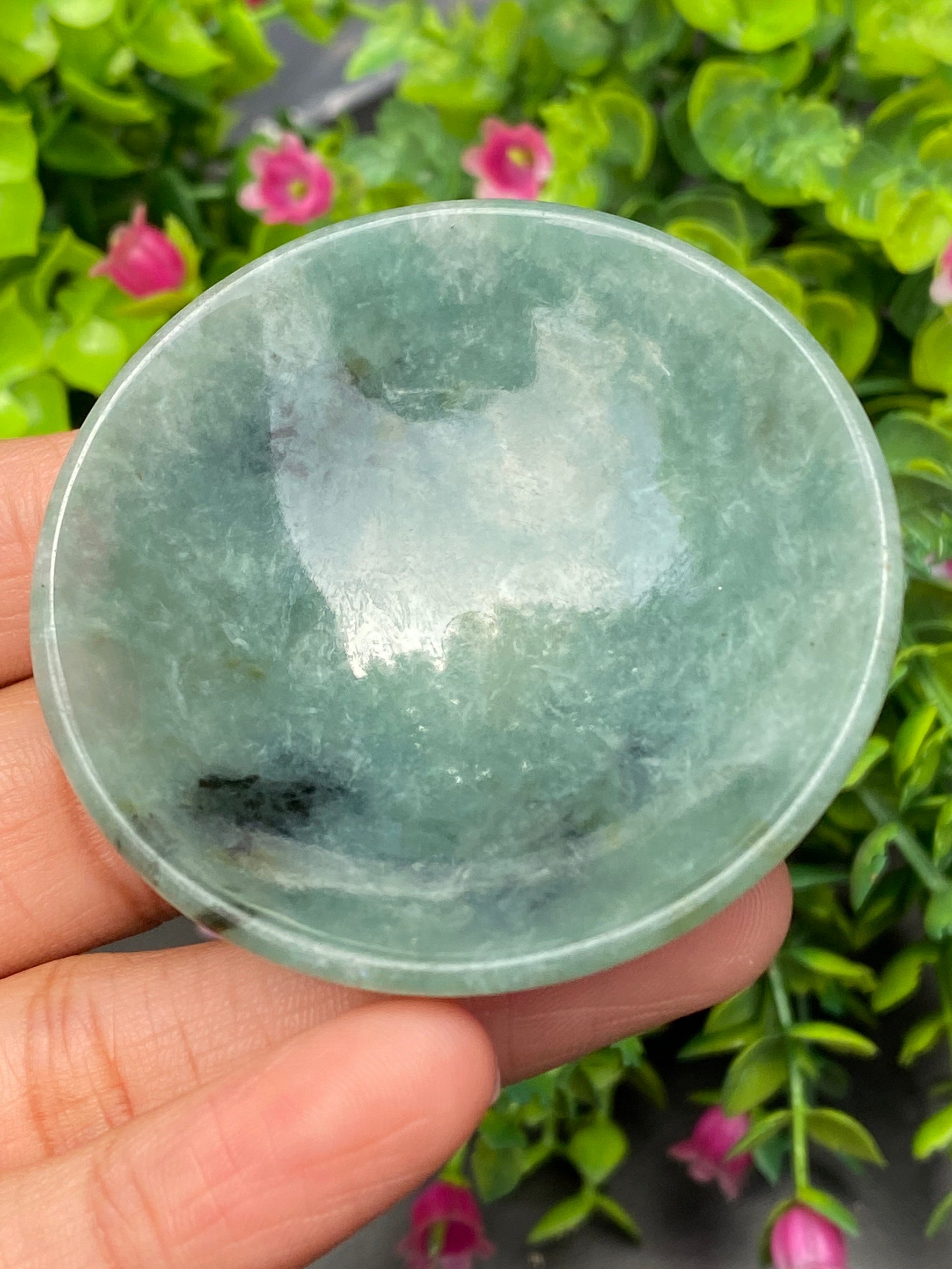 ถ้วยหยก 163.75 กะรัต (Cts.) หยก พม่า แท้ ( Jade Myanmar )