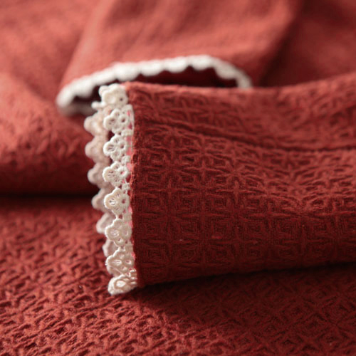 เสื้อโค้ทกันหนาวแฟชั่นญี่ปุ่น มีฮู้ด ผ้าหนาถักลายสวย (12096LM)