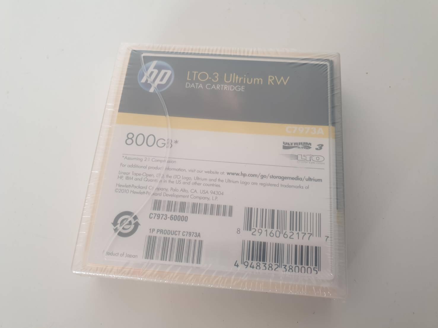 HP LTO3 Ultrium RW 800GB Data