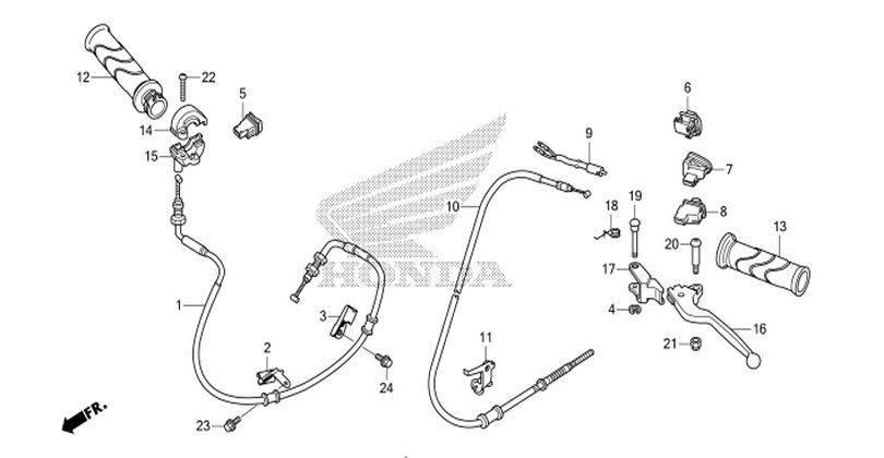 สมุดภาพอะไหล่แท้ฮอนด้าAT คลิก125ไอปี12(ตัวอย่าง/ไม่ได้ขาย)