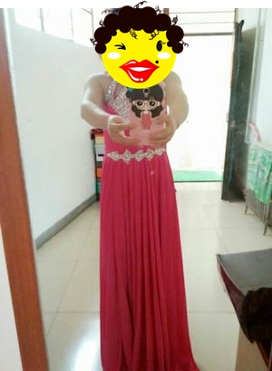 Pre-order ชุดราตรียาว คล้องคอ ผ้าซาติน ตีเกล็ดช่วงอก กระโปรงจับจีบ ปักเลื่อม แต่งเพชร เรียบหรู เซ็กซี่ เชือกผูกหลัง