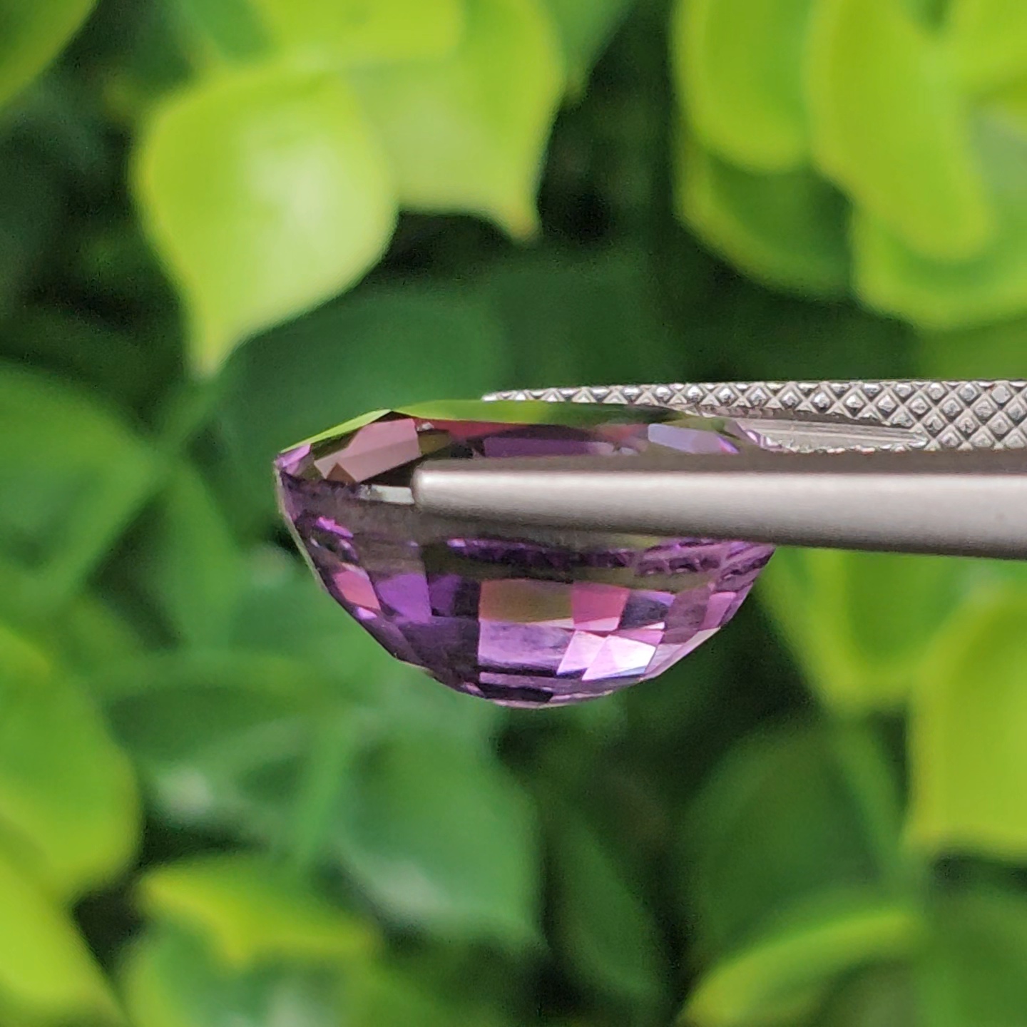 พลอย อเมทิส Amethyst 7.22 กะรัต (Cts.) พลอยแท้ อัญมณีมงคลประจําวันเกิด เครื่องประดับพลอย