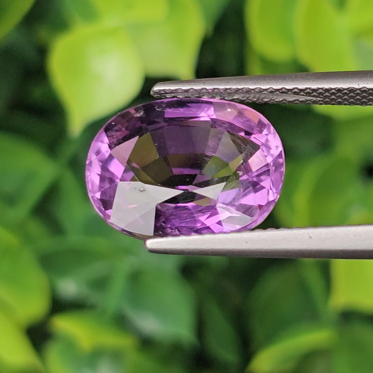 พลอย อเมทิส Amethyst 7.22 กะรัต (Cts.) พลอยแท้ อัญมณีมงคลประจําวันเกิด เครื่องประดับพลอย