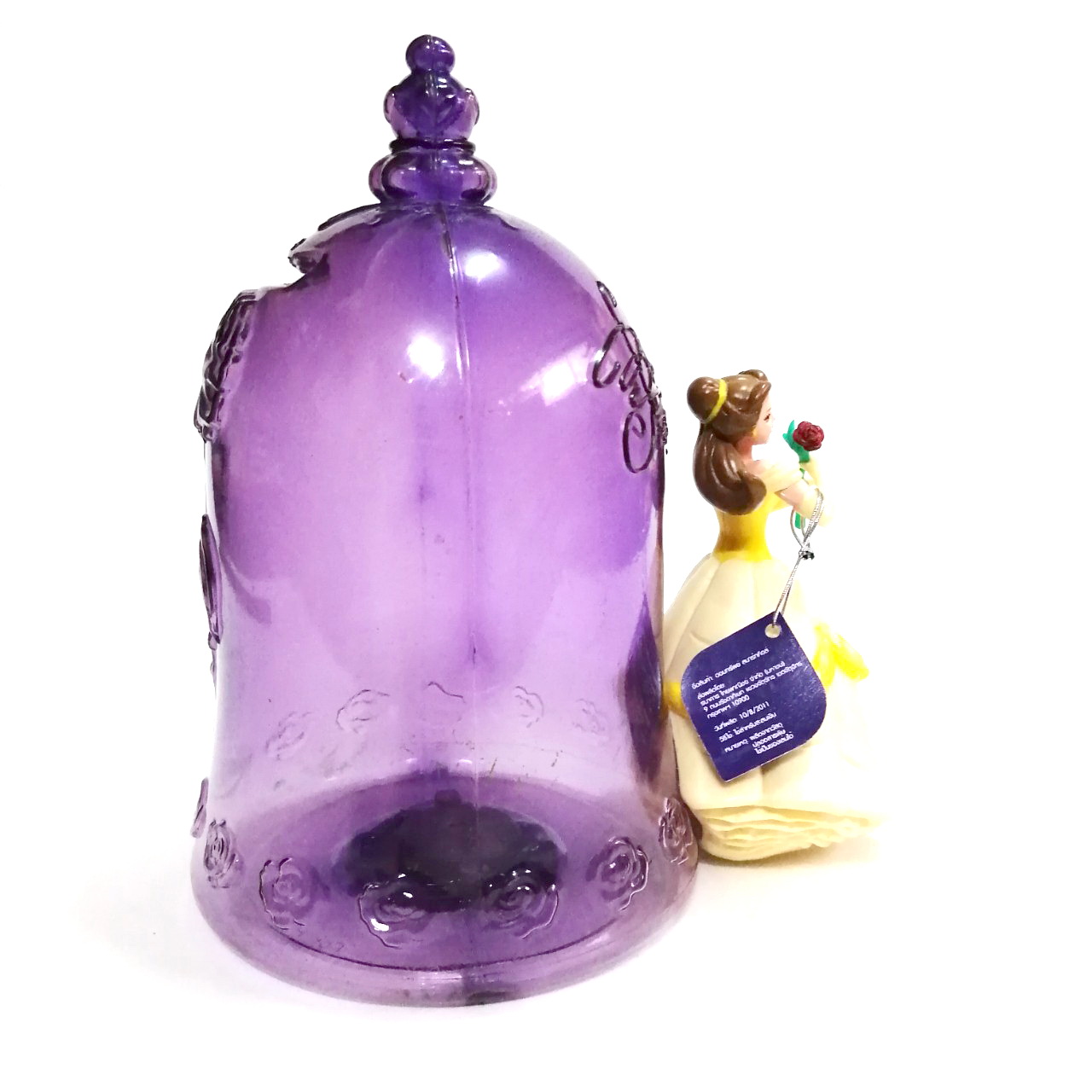 กระปุกออมสิน เจ้าหญิงดีสนีย์ เบลล์ จาก บิวตี้แอนด์เดอะบีสต์ พรีเมี่ยมที่ระลึกของธนาคาร ไทยพาณิชย์ ขนาด 7 นิ้ว สภาพดี