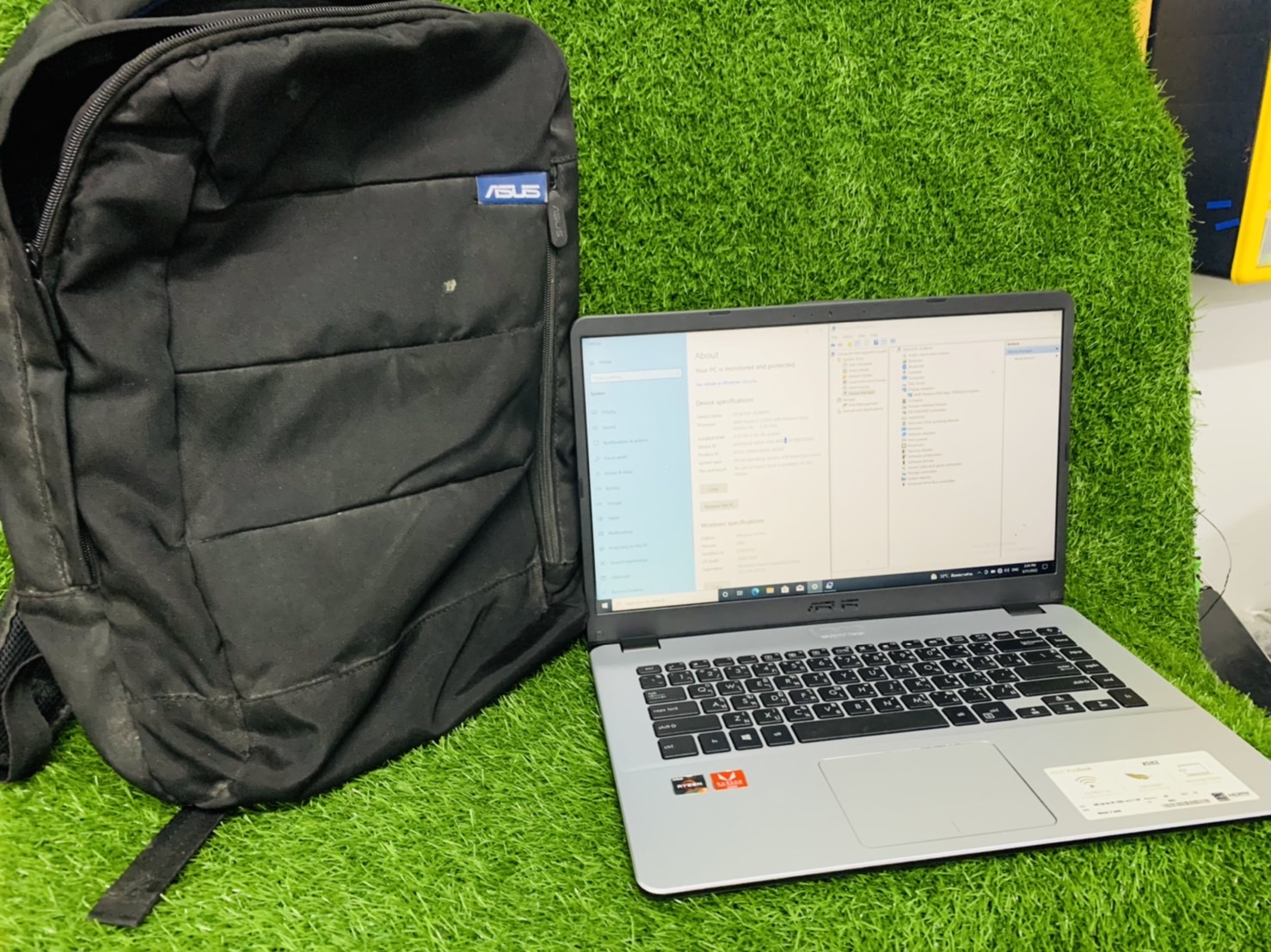 โน๊ตบุ๊ค Notebook Asus X505Z - 15.6 inch - จอเบิร์นมุมขวาบน สินค้ามีประกัน