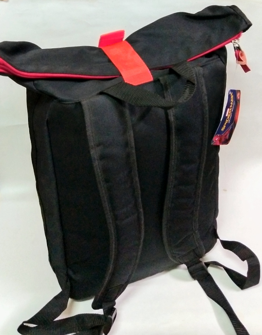 กระเป๋าเป้ลาย สไปเดอร์แมน โฮมคัมมิ่ง Spiderman Home Coming หน้า 4เหลี่ยม ขนาดประมาณ 21"*14",ของแท้,ใหม่, มีป้าย