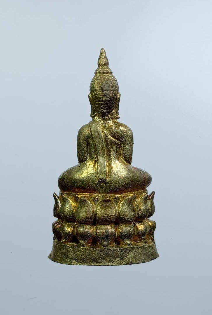 ก848 รูปหล่อ พระประธานพิมพ์เล็กย้อนยุค วัดบ้านสูตร จ.สุพรรณบุรี