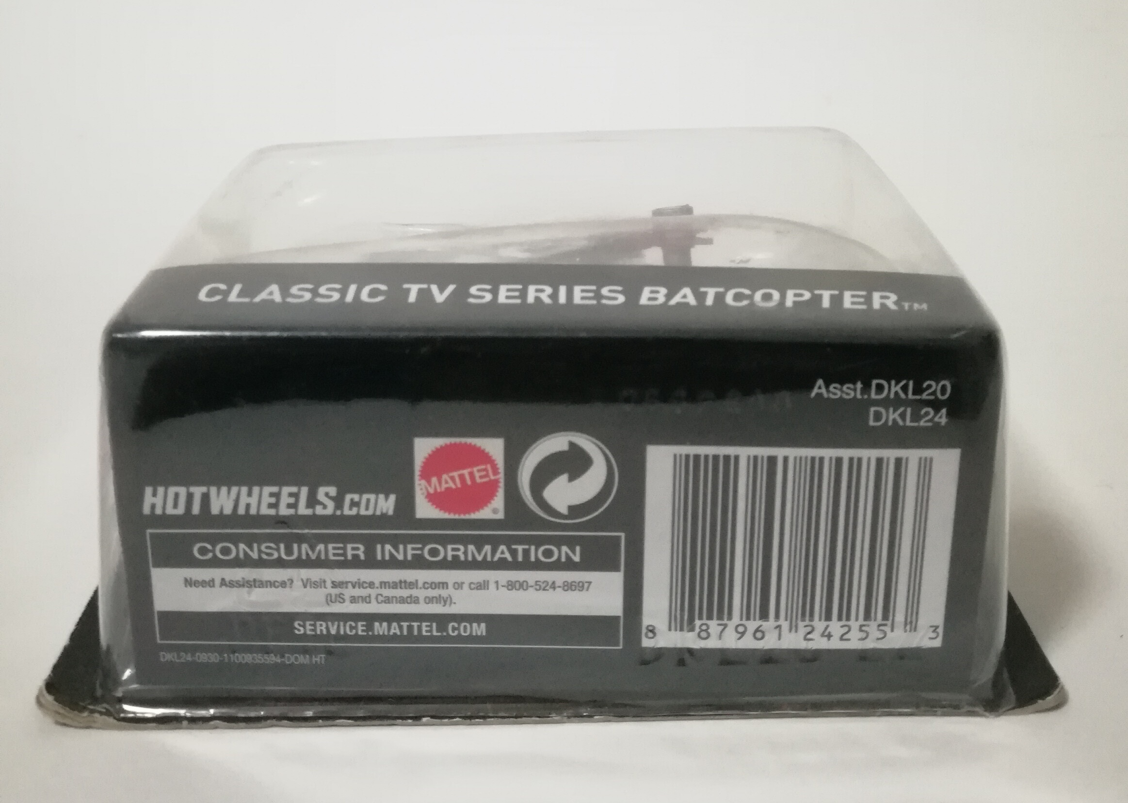 รถเหล็กฮ็อตวีล Batcopter, ค็อปเตอร์แบทแมน จากHot Wheels แบทคอปเตอร์