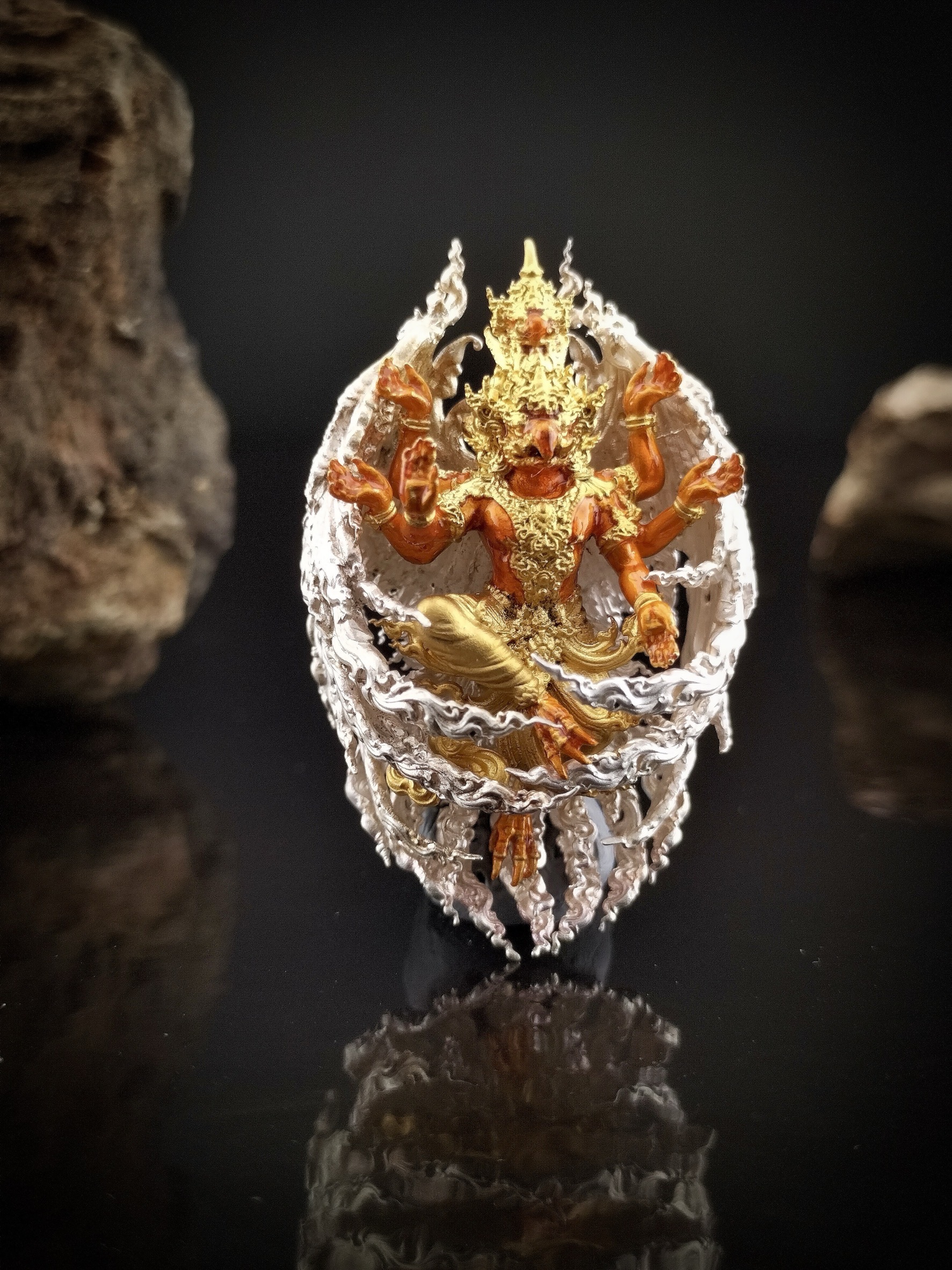 พญาครุฑสุบรรณนาฏราช ปางประทานพร