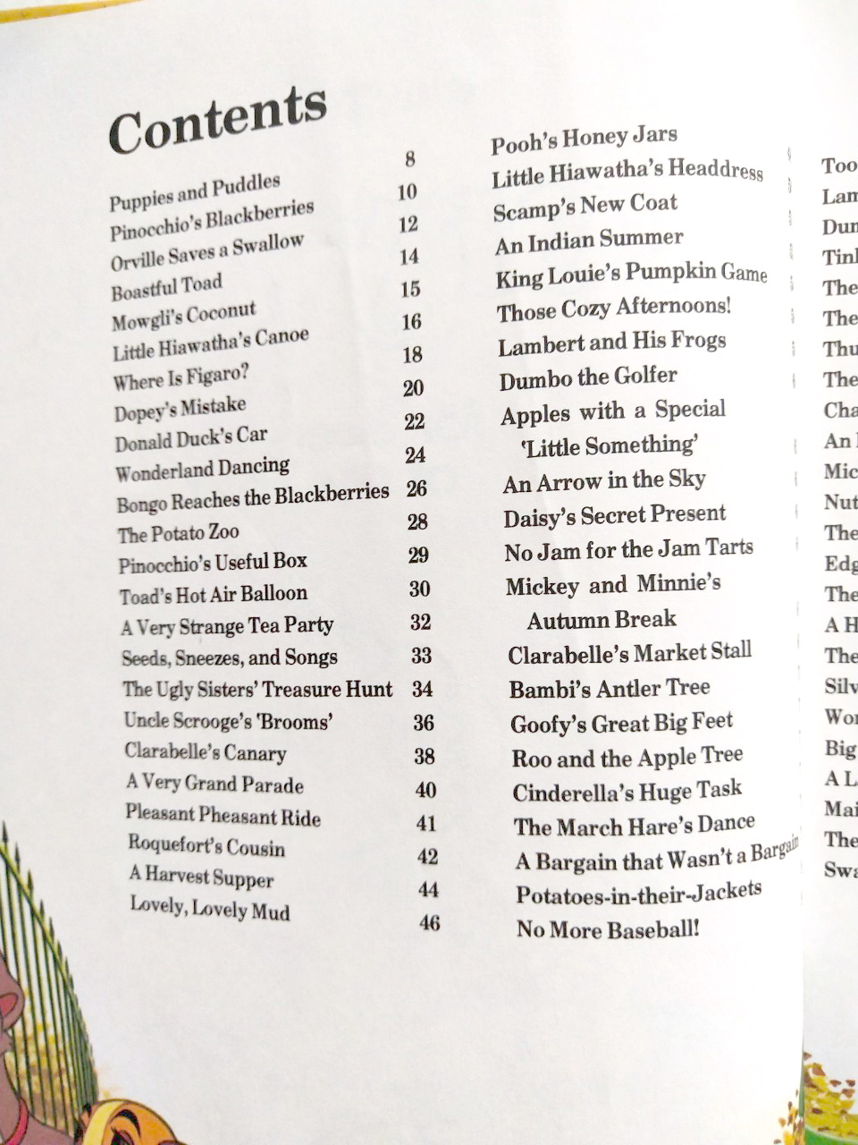 หนังสือภาพการ์ตูนดิสนีย์น่ารัก ปกแข็ง ฉบับภาษาอังกฤษ เล่าเรื่องราวของทุกวันในฤดูใบไม้ร่วง ผ่านตัวการ์ตูนจากดิสนีย์ Story a Day for every day of the year , Autumn